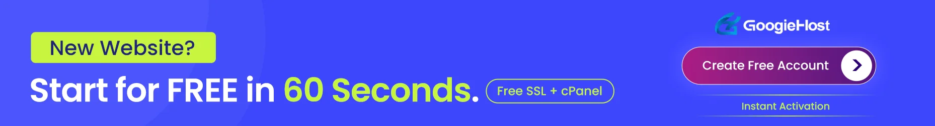 GoogieHost - Launch a New Website