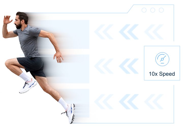 Speed up website by 10X in minutes